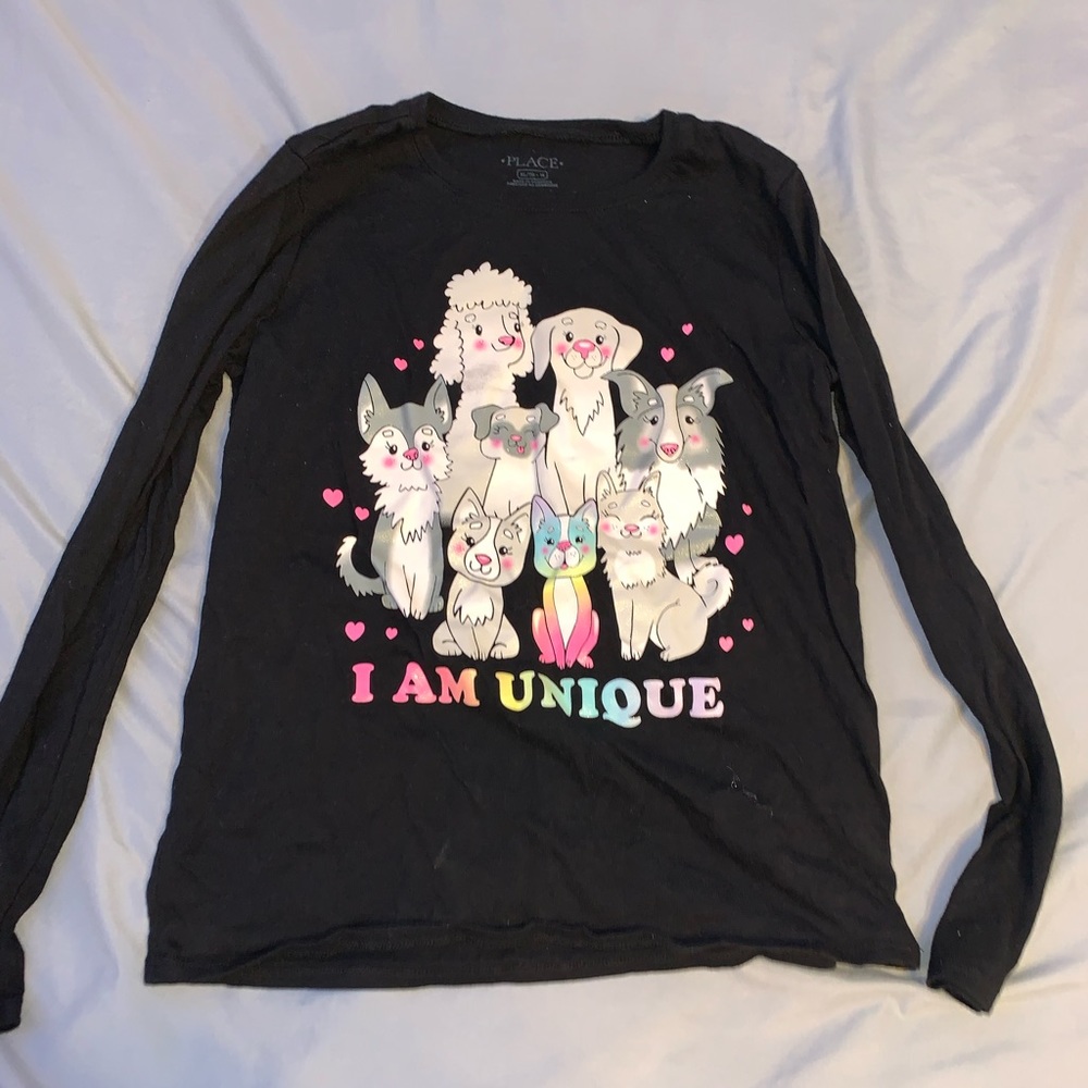 Purple doggy shirt